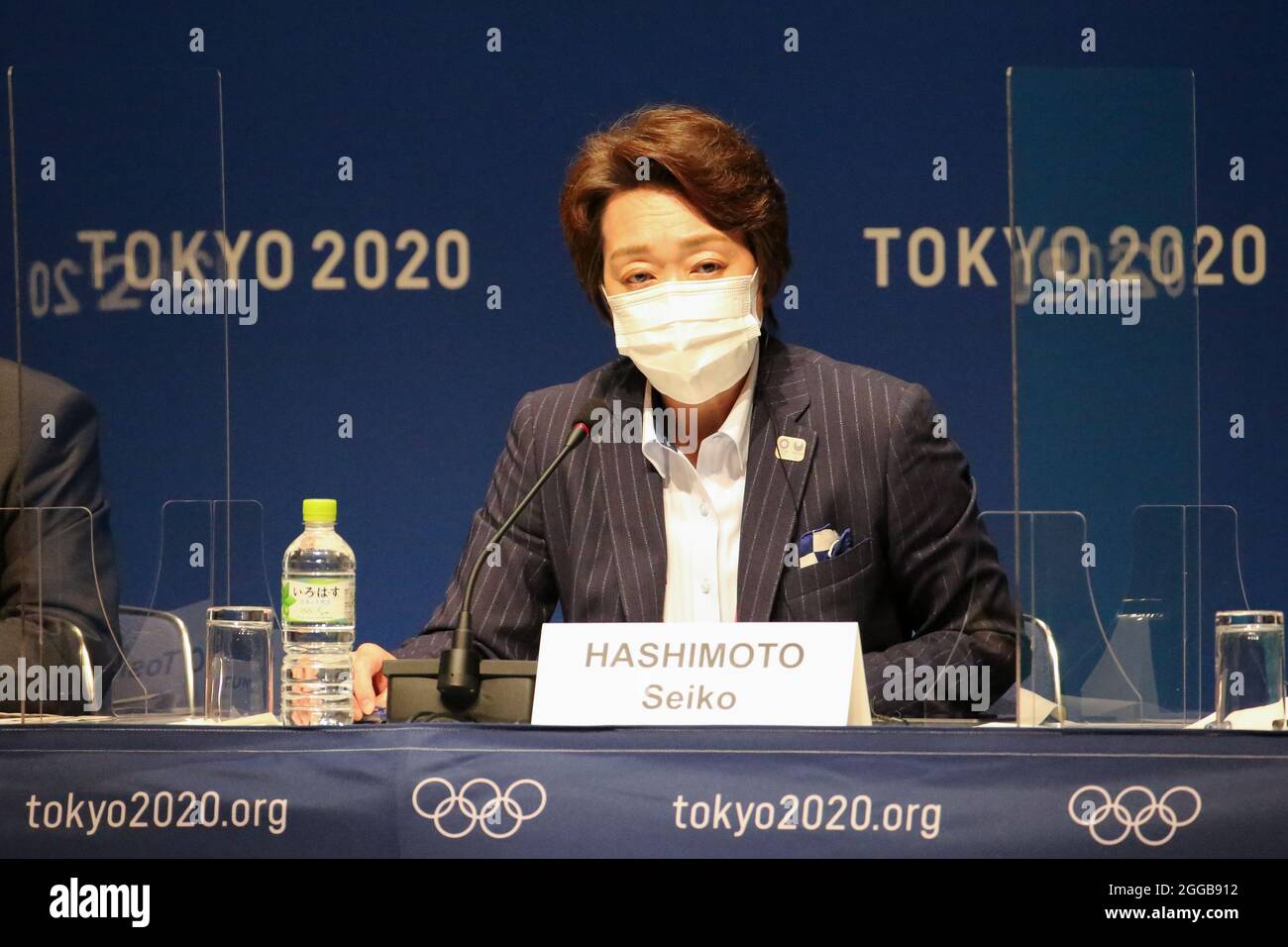 20 JUILLET 2021 TOKYO, JAPON HASHIMOTO Seiko, Président du Comité d