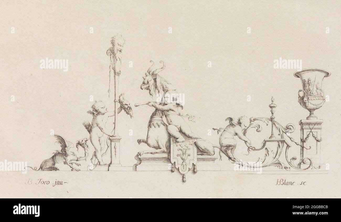 Desseins a plusieurs Usages Invent&#xe9;s par M. B. Toro, 1718 ou après. Banque D'Images