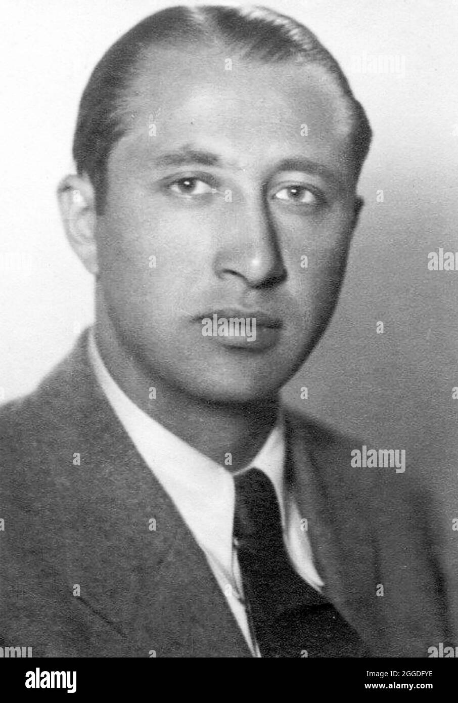 DUŠKO POPOV (19123-1981) double agent serbe Banque D'Images