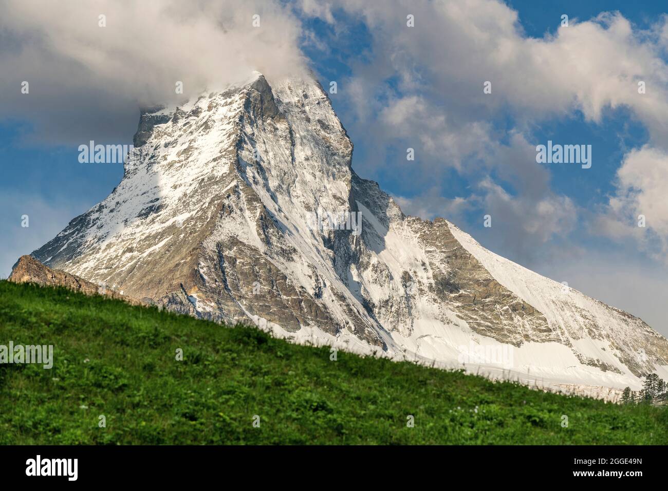 Matterhorn, Zermatt, Valais, Suisse Banque D'Images