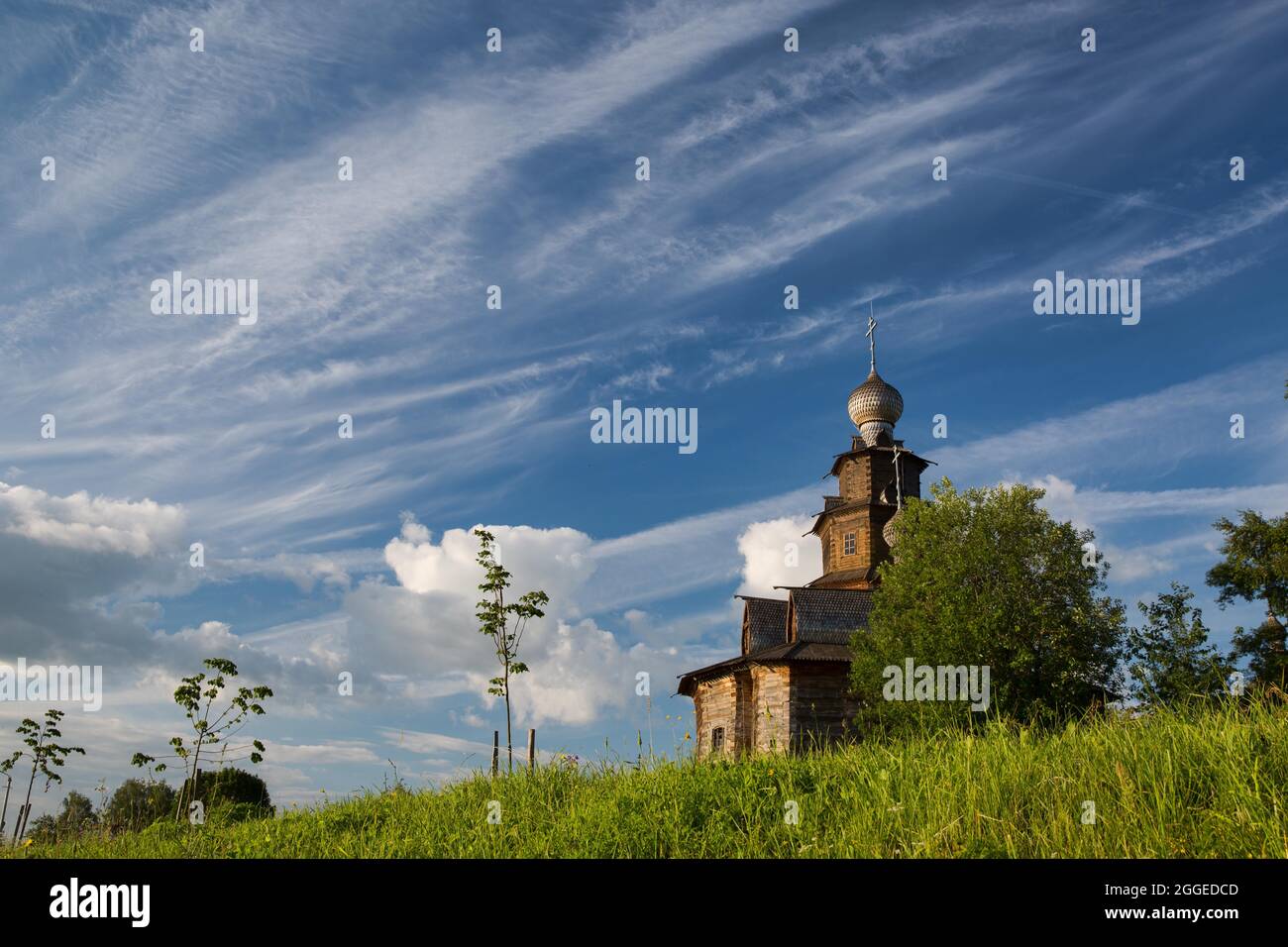 Musée de l'architecture en bois, Suzdal, Golden Ring, Russie Banque D'Images