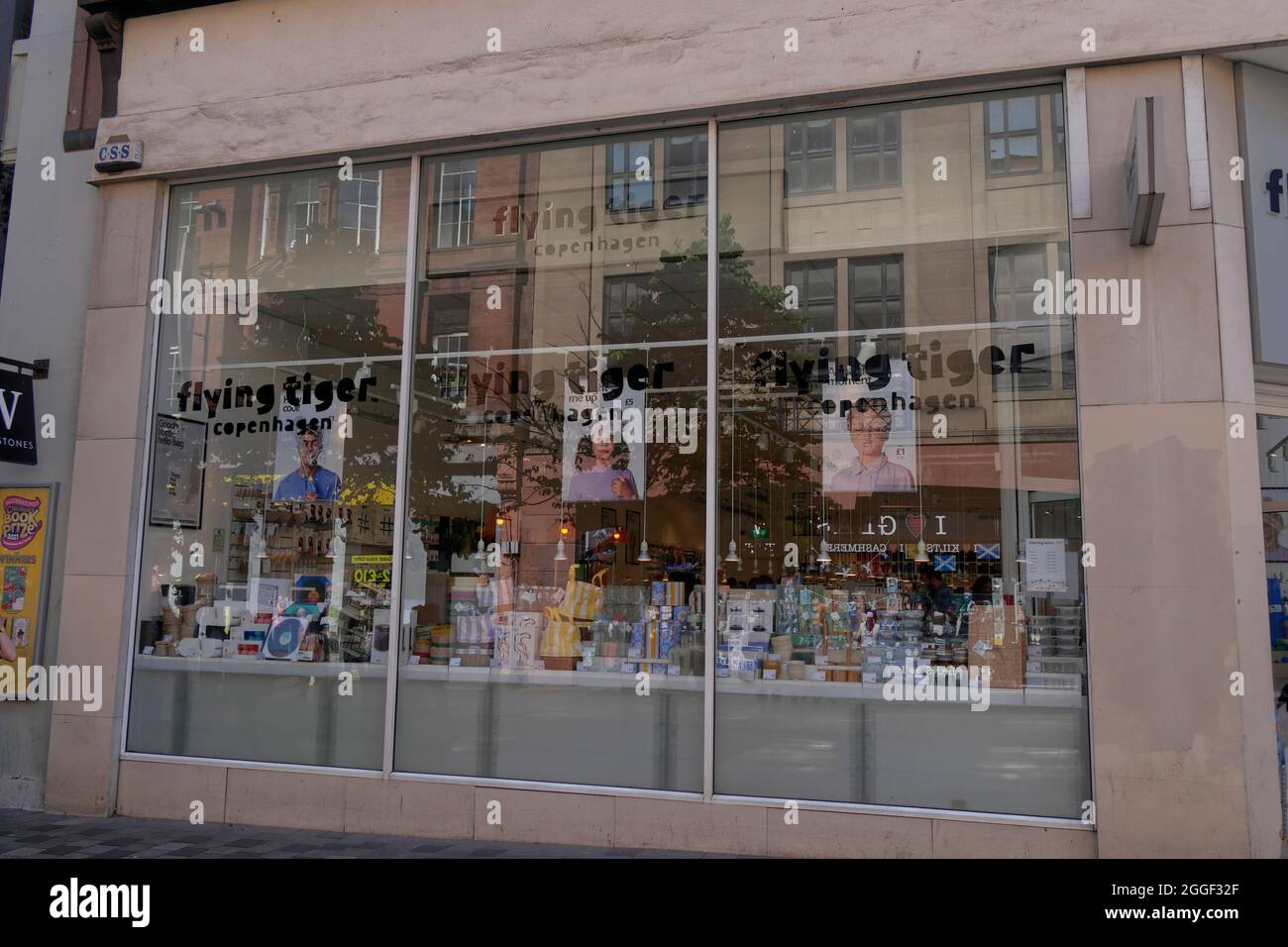 Boutique Flying Tiger Copenhagen, Sauchiehall Street, centre-ville de Glasgow, Écosse, Royaume-Uni Banque D'Images