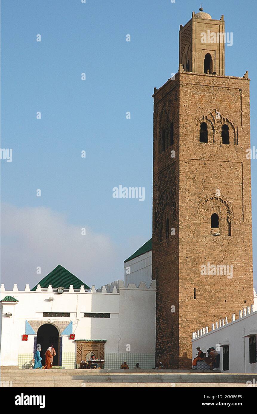 Ancienne architecture portugaise à El Jadida (Mazagan) au Maroc Banque D'Images