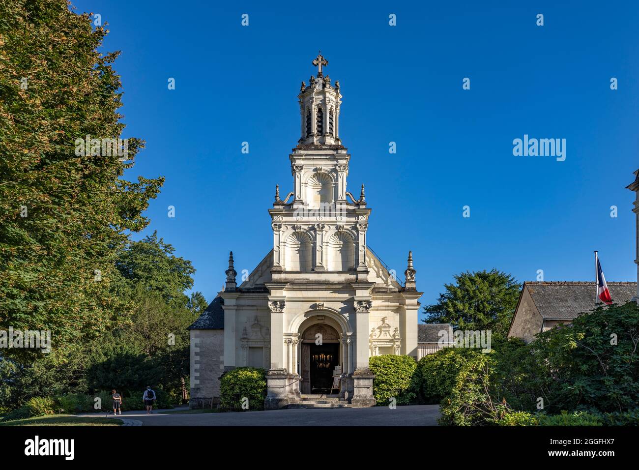 Kapelle des Schloss Chambord im Loiretal, Chambord, Frankreich