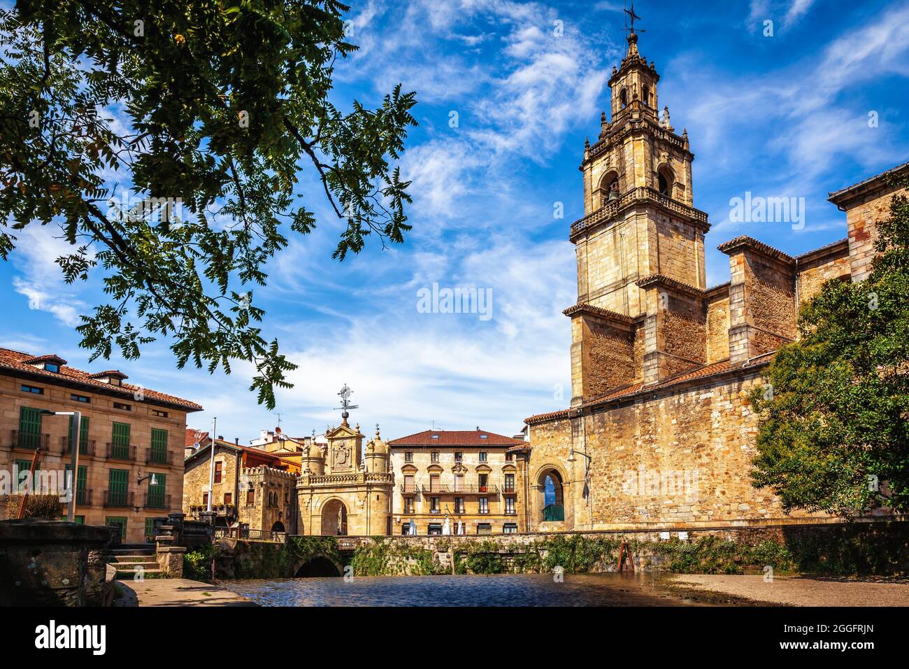 Durango est une ville et une municipalité du territoire historique et de la province de Gascogne, située dans le pays basque, en Espagne. C'est la ville principale de du Banque D'Images