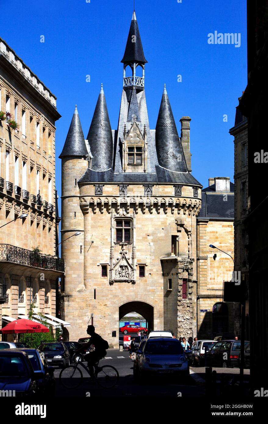 FRANCE. GIRONDE (33) VILLE DE BORDEAUX. PORTE DE CAILHAU Banque D'Images