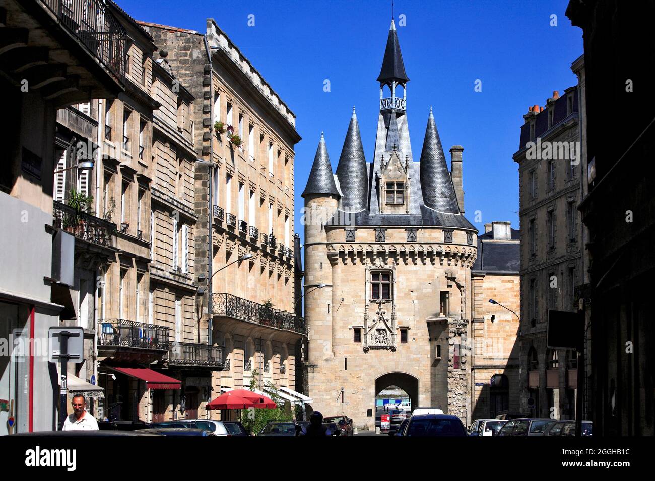 FRANCE. GIRONDE (33) VILLE DE BORDEAUX. PORTE DE CAILHAU Banque D'Images