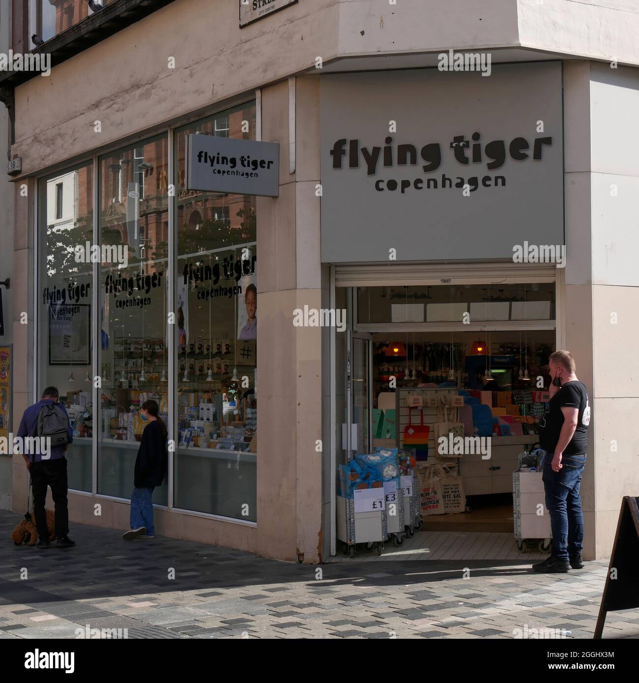 Boutique Flying Tiger Copenhagen, Sauchiehall Street, centre-ville de Glasgow, Écosse, Royaume-Uni Banque D'Images
