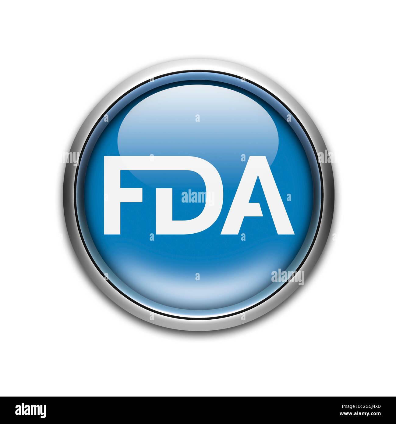 Logo FDA Banque D'Images