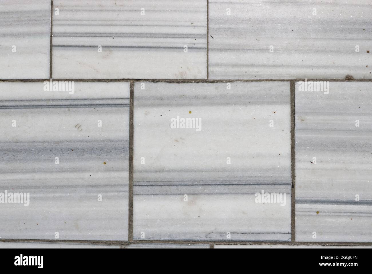 Texture en marbre naturel - pavé de dalles de marbre. Arrière-plan en marbre. Banque D'Images