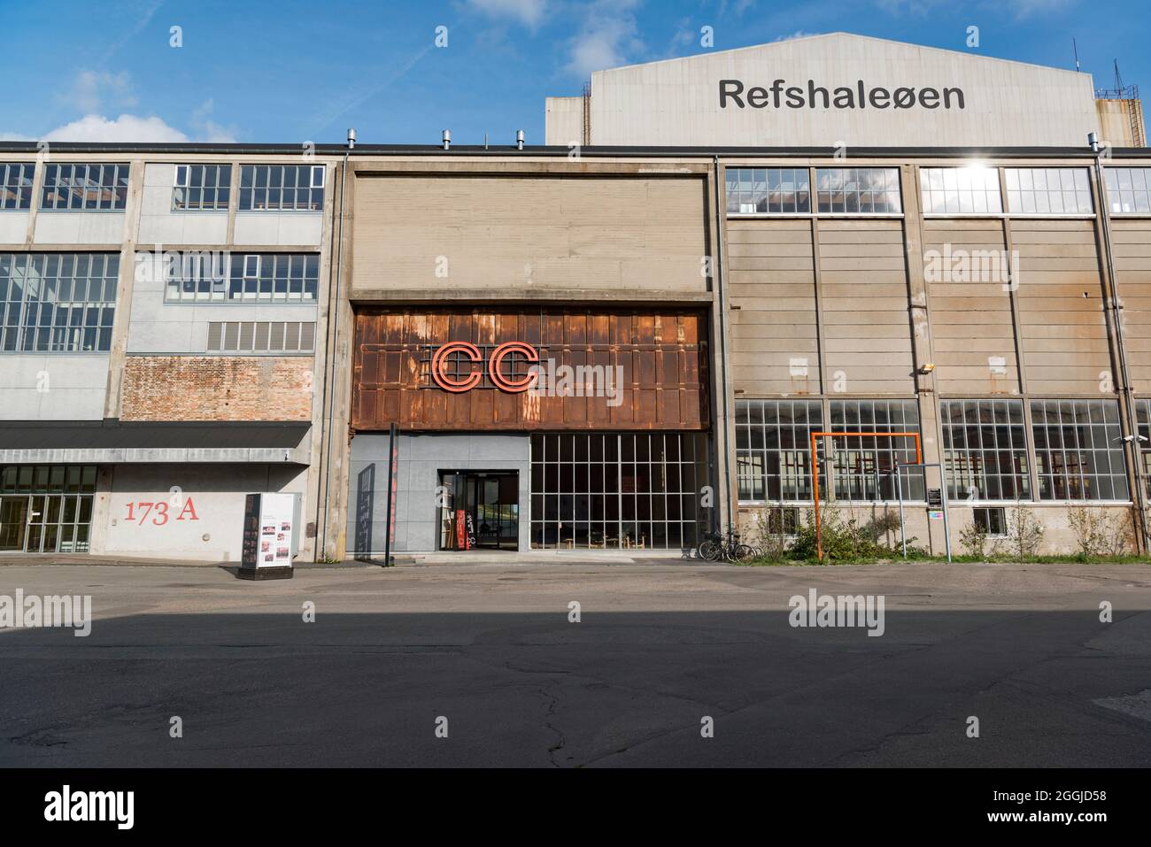 Copenhague Galerie d'art contemporain à Refshaleøen dans l'ancienne zone industrielle de Copenhague au Danemark Banque D'Images
