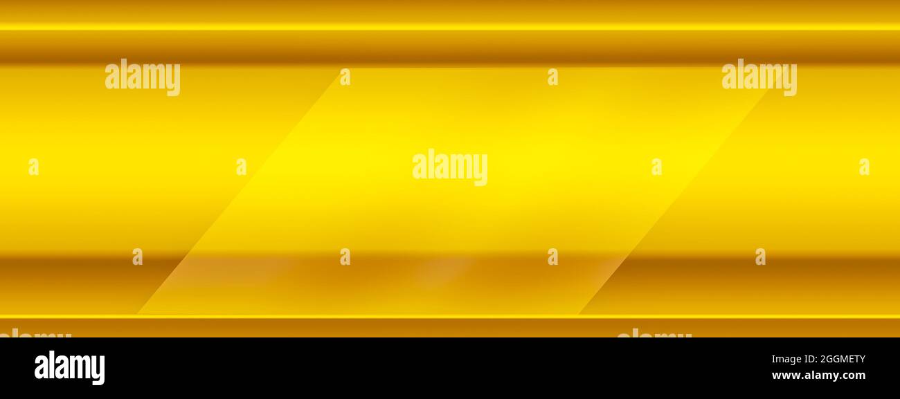 Dégradé doré abstrait sur fond vierge de design artistique flou et lisse Banque D'Images
