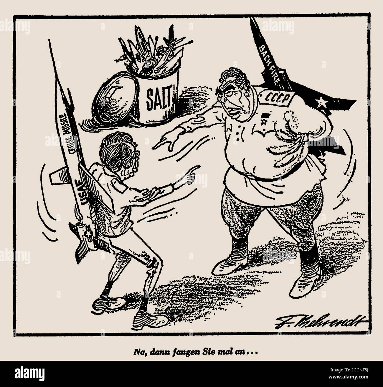 Vous pouvez commencer... Musée : COLLECTION PRIVÉE. Auteur: FRITZ BEHRENDT. Banque D'Images