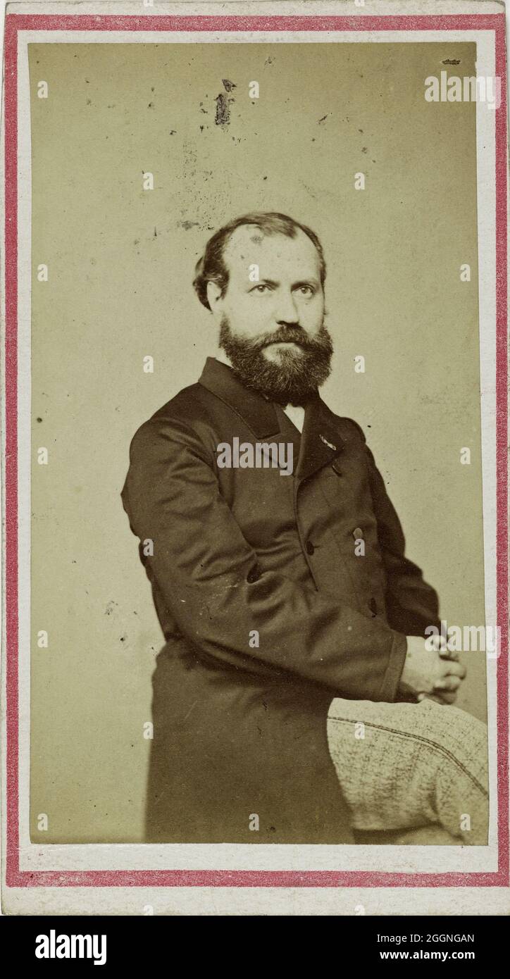 Portrait du compositeur Charles Gounod (1818-1893). Musée : collection privée. Auteur : anonyme. Banque D'Images