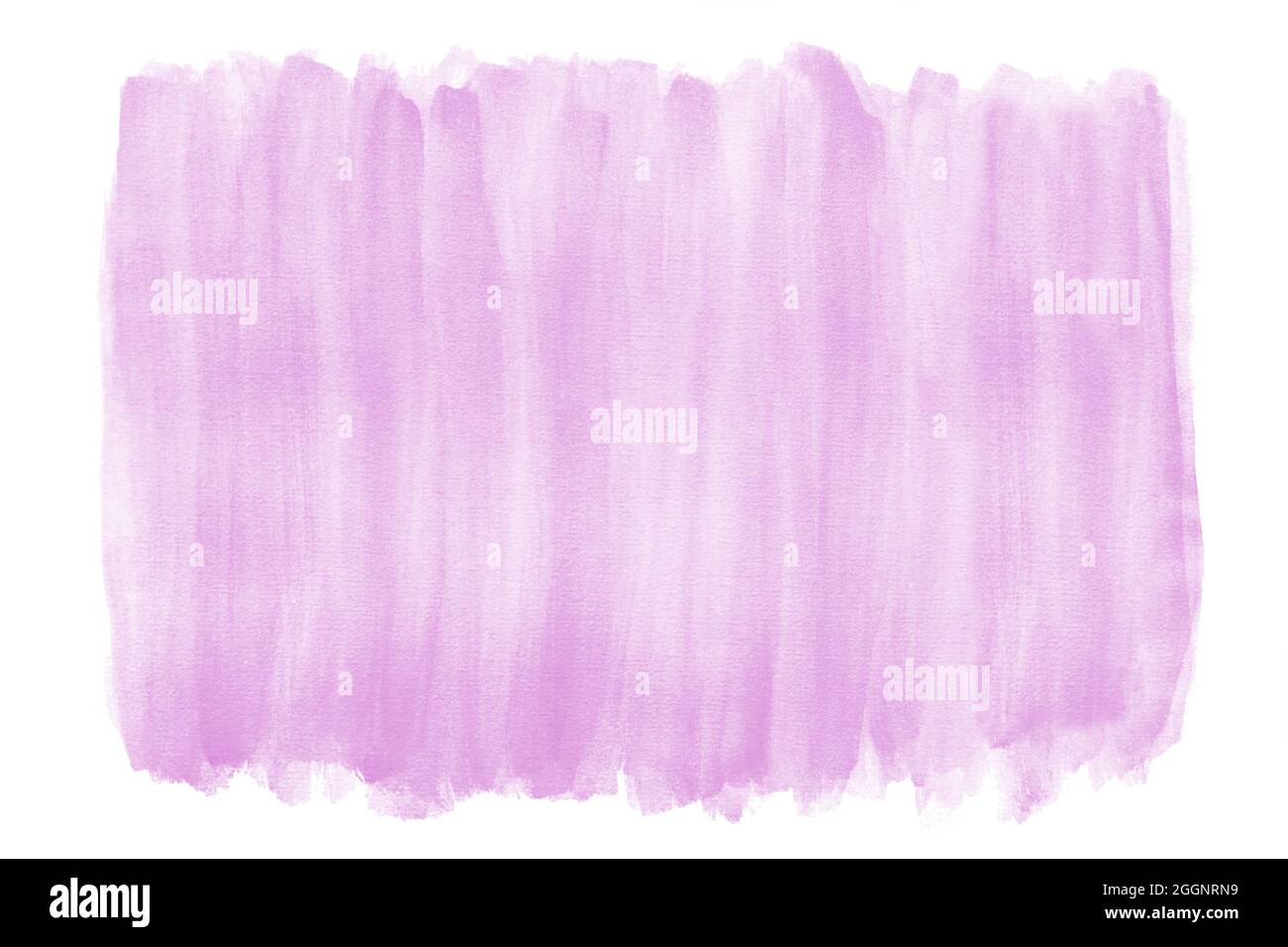 arrière-plan aquarelle rose avec texture de pinceau Banque D'Images