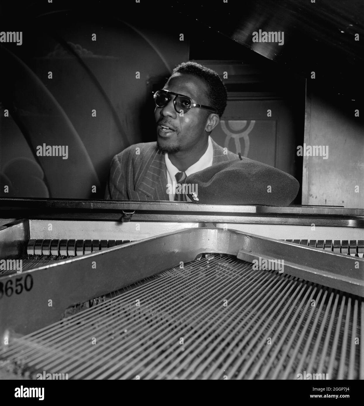 Thelonious Monk, Minton's Playhouse, New York, NY, vers sept Banque D'Images