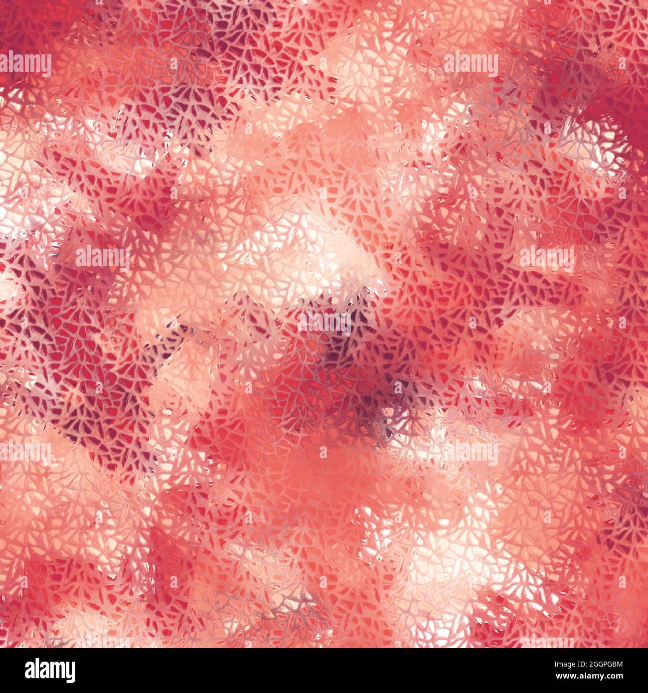 Arrière-plan abstrait multicolore avec texture poreuse. Nuances de rouge Banque D'Images