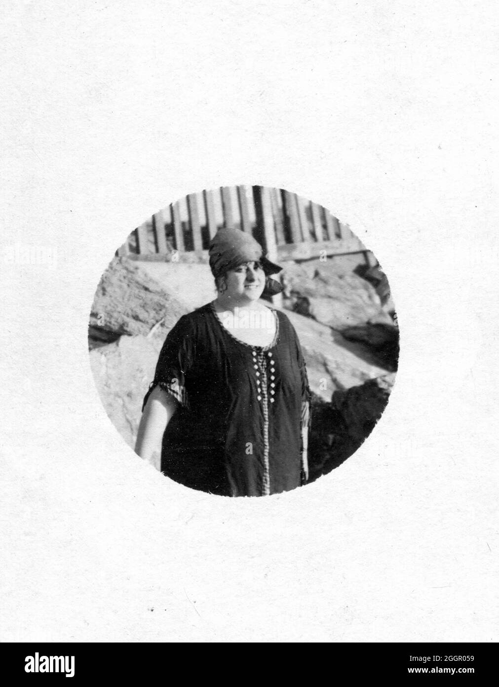 Vieux portrait 1930 environ en Italie Banque D'Images