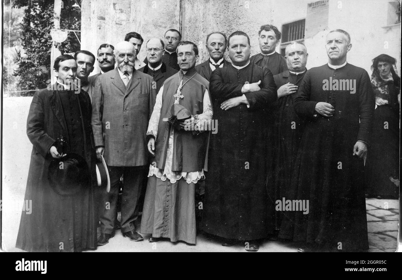 Ancienne photo 1930 en Italie Banque D'Images