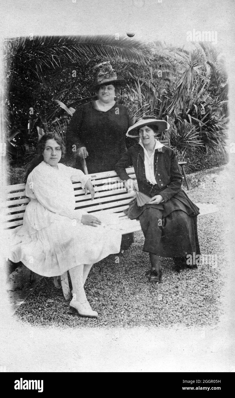 Ancienne photo 1930 en Italie Banque D'Images