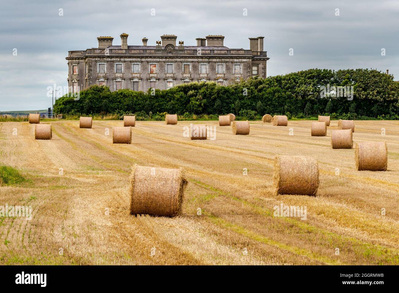 Loftus Hall, comté de Wexford, Irlande, soi-disant « la maison la plus hantée d'Irlande ». Banque D'Images