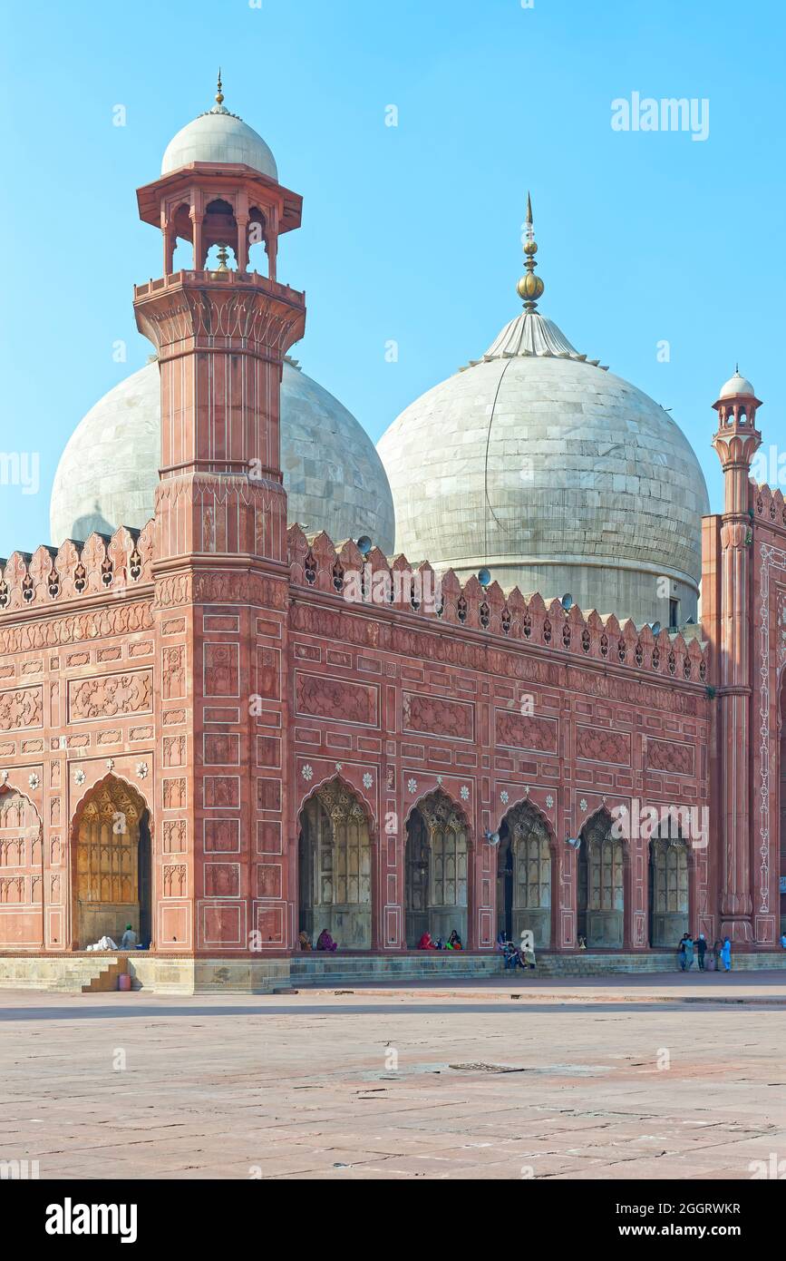 Mosquée Badshahi Lahore, Pakistan Banque D'Images