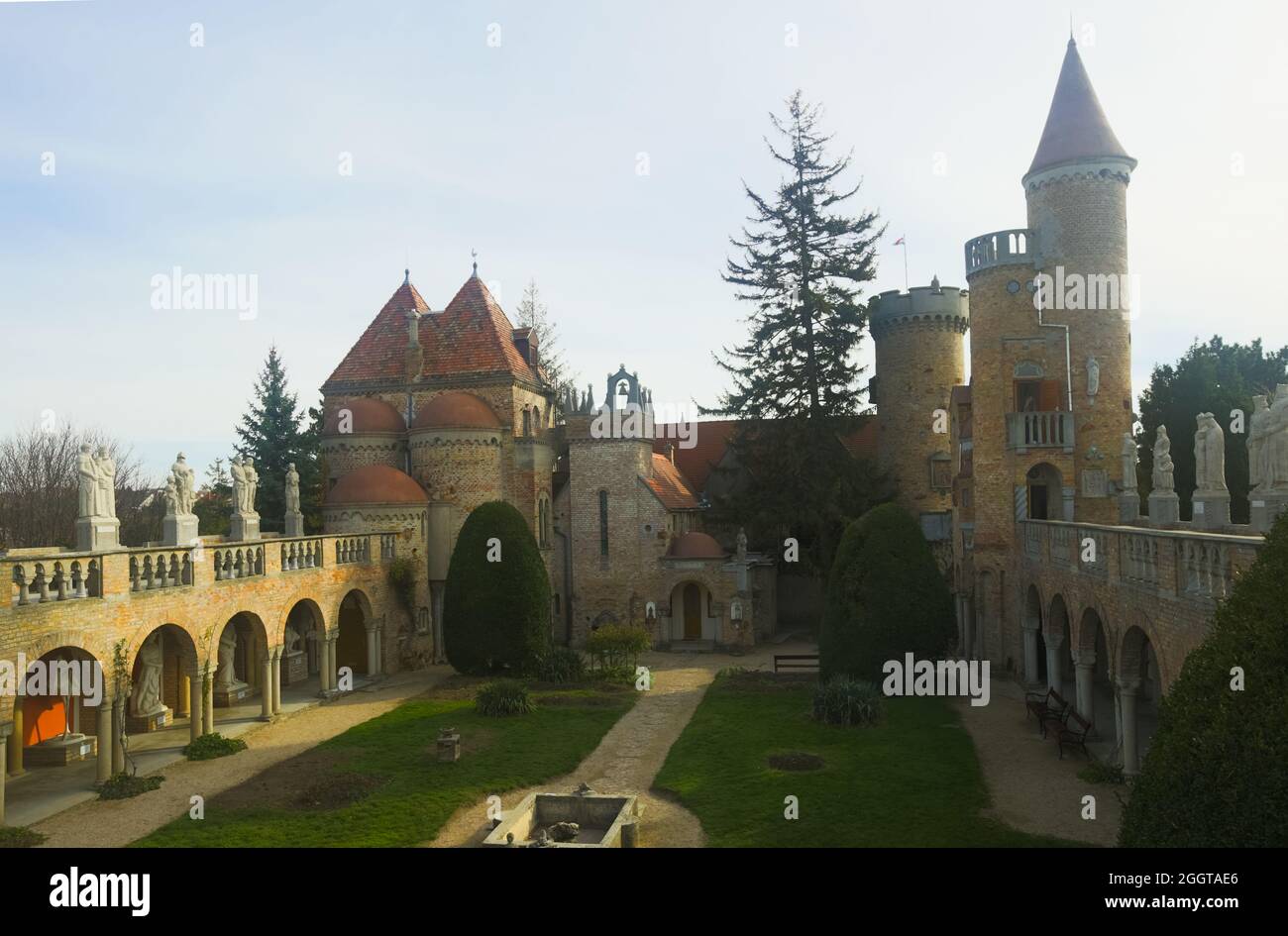 Cory Var, Szekesfehervar, Hongrie Banque D'Images