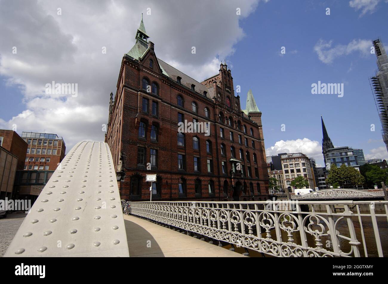 Quartier des entrepôts Hambourg, Allemagne, Hambourg Banque D'Images
