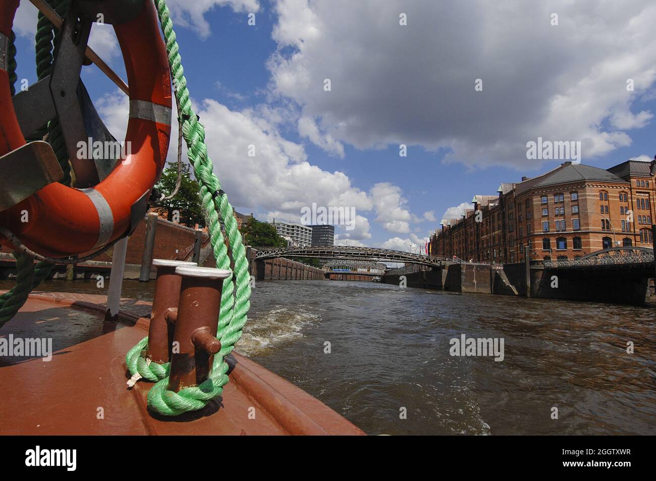 Quartier des entrepôts Hambourg, Allemagne, Hambourg Banque D'Images