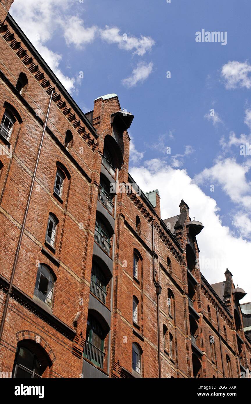Quartier des entrepôts Hambourg, Allemagne, Hambourg Banque D'Images
