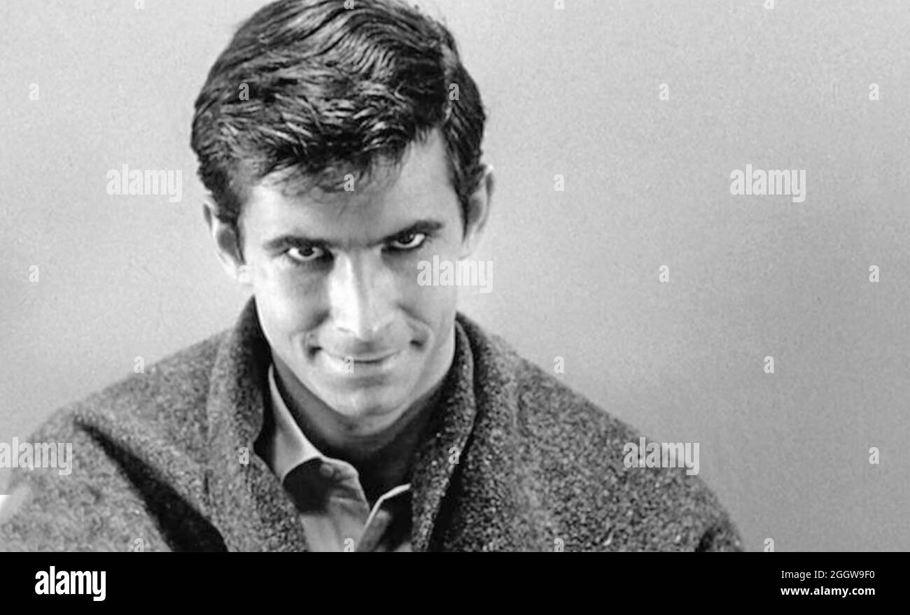 P.SYCHO 1980 Paramount Pictures film avec Anthony Perkins comme Norman Bates Banque D'Images