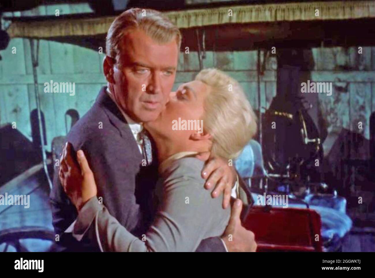 VERTIGO 1958 Paramount Pictures film avec Kim Novak et James Stewart Banque D'Images