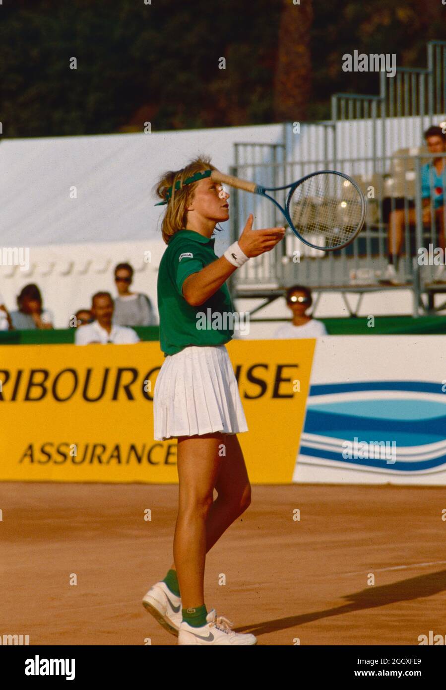 Joueur de tennis français Isabelle Demongeot, Nike Ladies Open 1988 Photo  Stock - Alamy