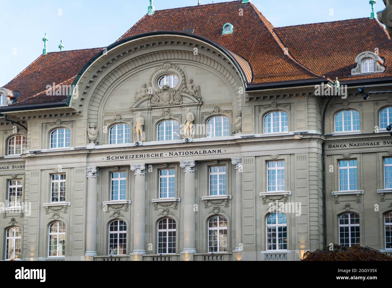 Banque nationale suisse - Berne, Suisse Banque D'Images