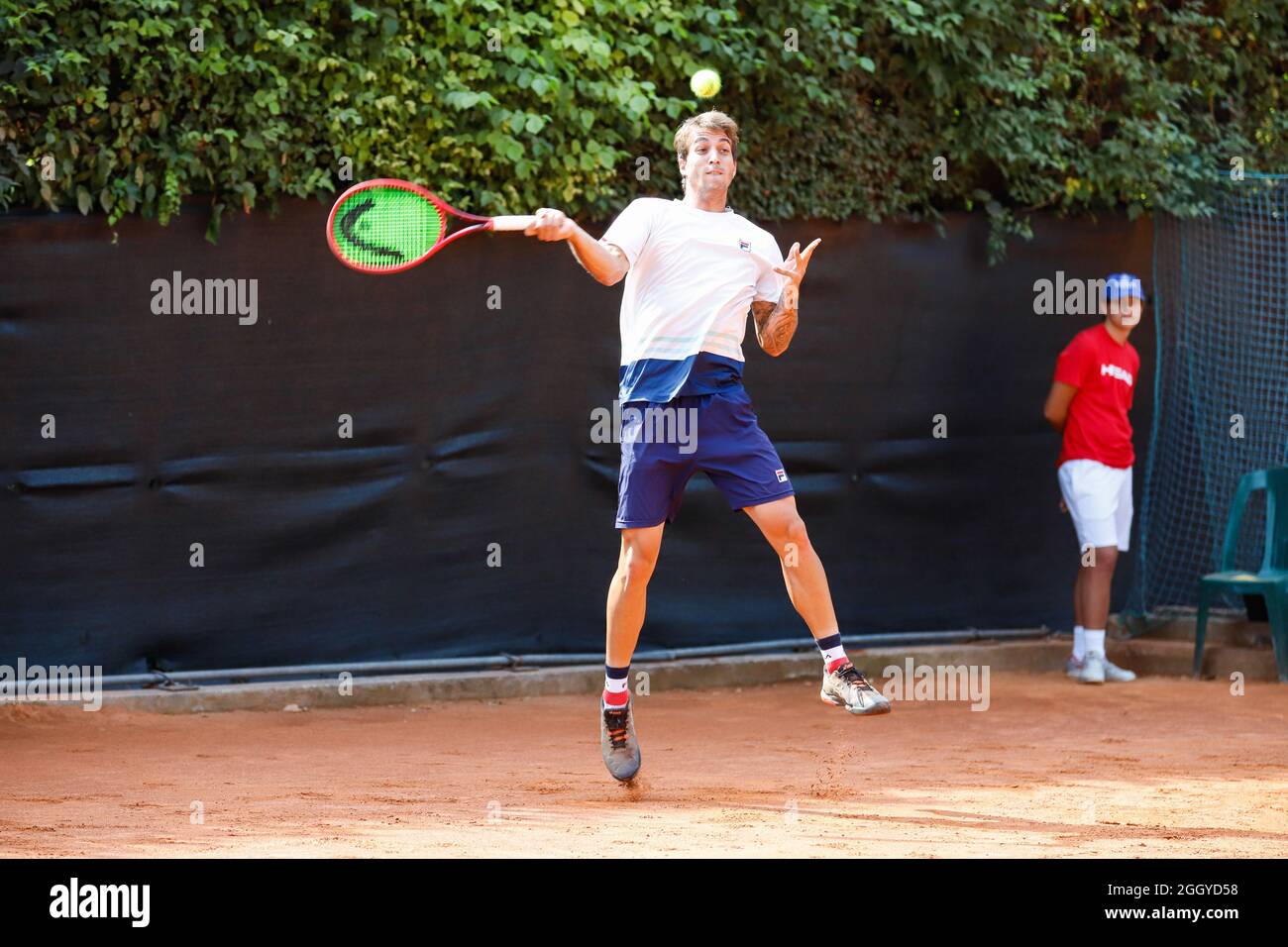 Côme, Italie. 03ème septembre 2021. Tennis de Côme, Côme, Italie, 03 septembre 2021, Felipe Meligeni Alves et Rafael Matos&#XA;&#XA;Lucas Miedler et Alexander Erler lors de l'ATP Challenger 2021 - Citta di Como - tennis Internationals crédit: Live Media Publishing Group/Alay Live News Banque D'Images