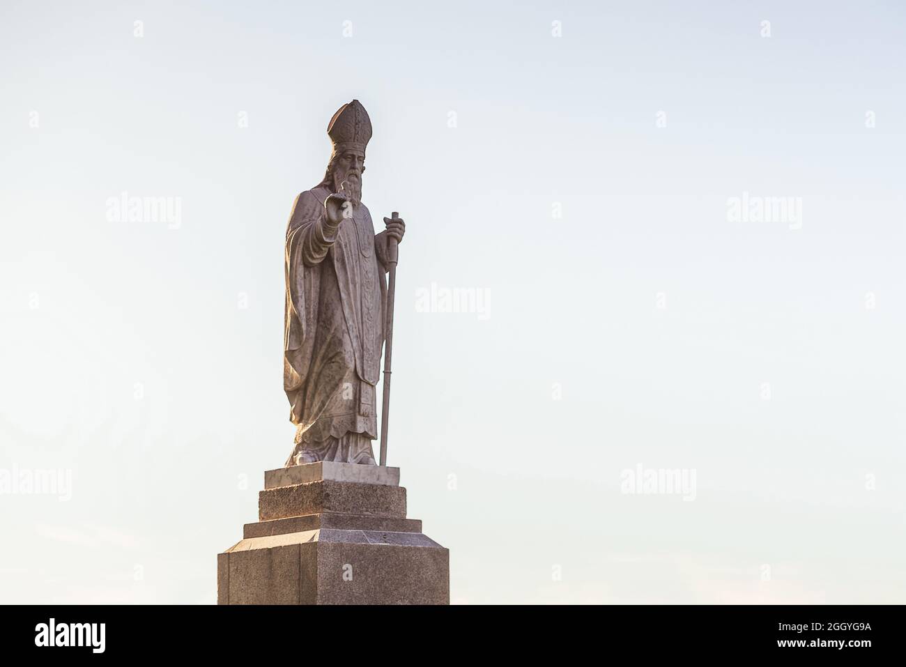 statue de saint patrick en Irlande Banque D'Images