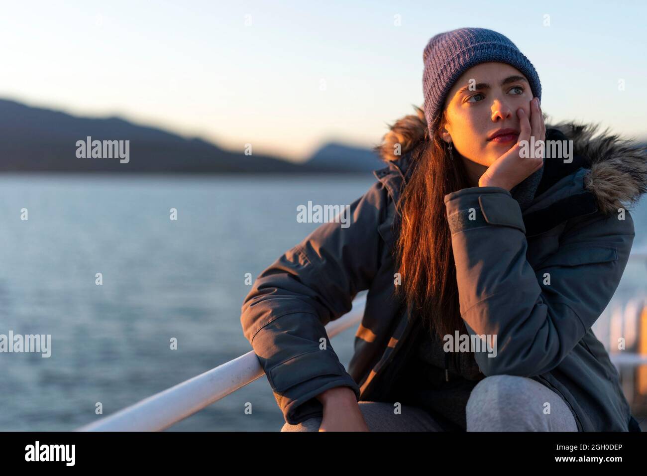 MARGARET QUALLEY dans MAID (2021), dirigée par HELEN SHAVER et JOHN WELLS. Credit: JOHN WELLS PRODUCTIONS / Album Banque D'Images