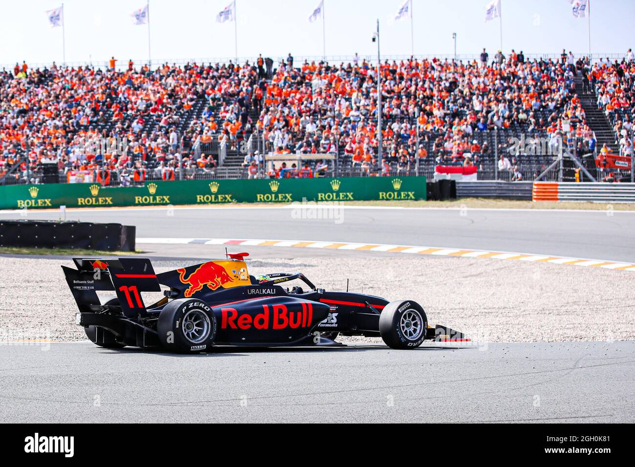 Zandvoort, pays-Bas. 04e septembre 2021. ZANDVOORT, PAYS-BAS - SEPTEMBRE 3 : Ayumu Iwasa du Grand Prix Hitech lors de la course de Formule 3 au circuit Zandvoort le 3 septembre 2021 à Zandvoort, pays-Bas. (Photo de Marcel ter Bals/Orange Pictures) Credit: Orange pics BV/Alay Live News Banque D'Images