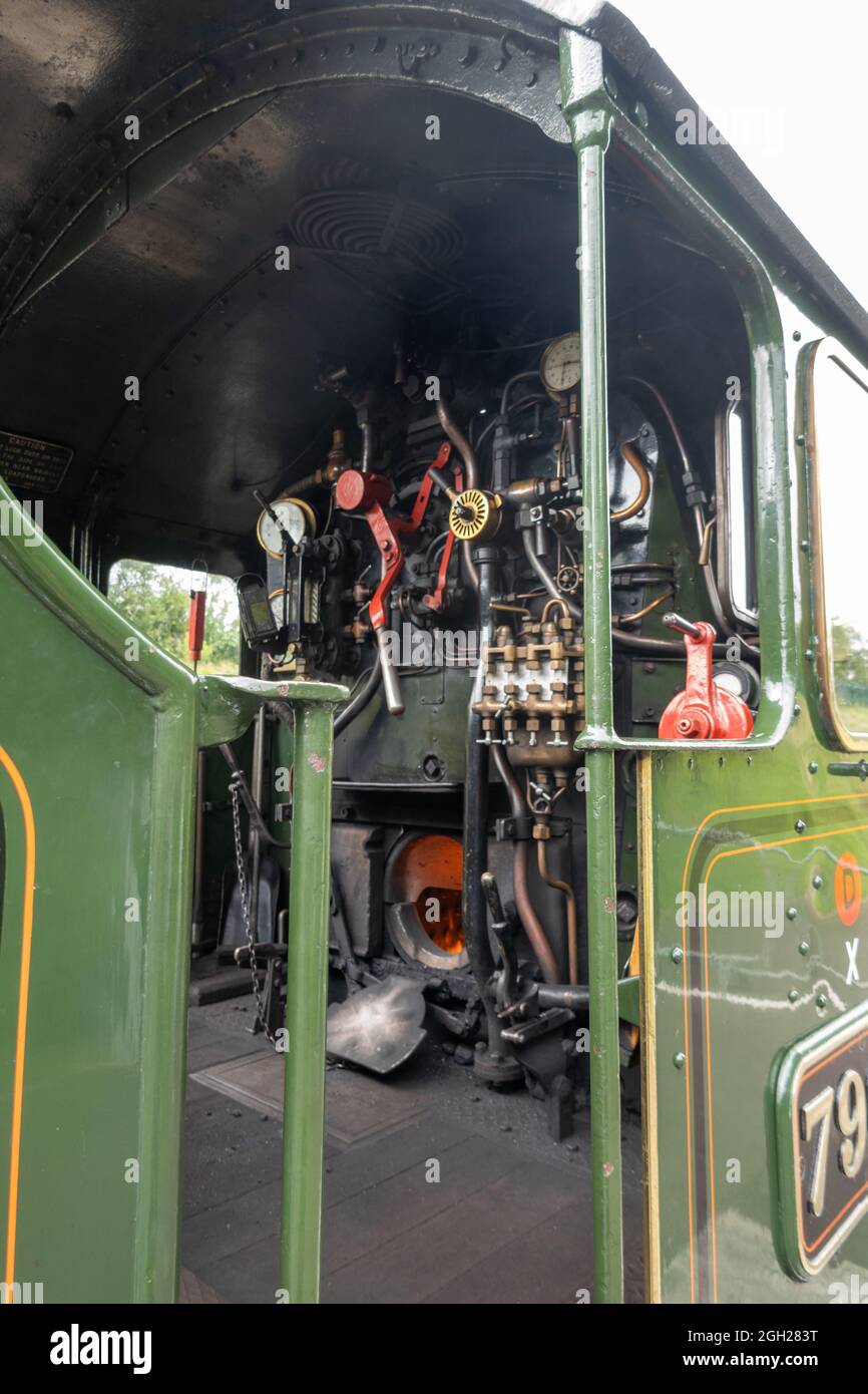 Foremake Hall locomotive - GWSR - Gloucestershire Warwickshire Steam Railway Banque D'Images
