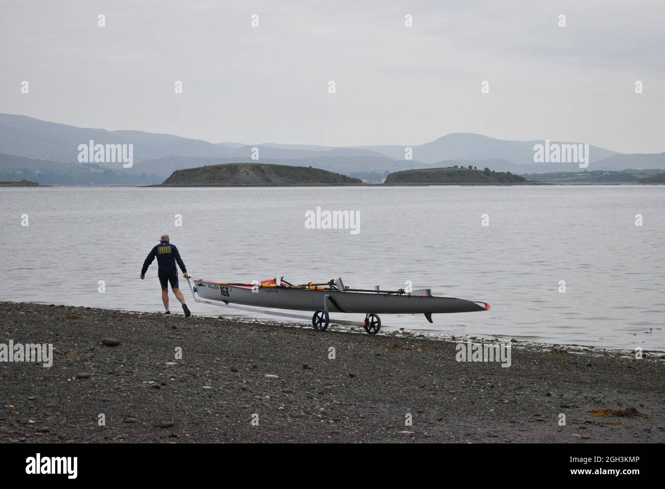 Bantry, West Cork, Irlande. 4 septembre 2021. Bantry Rowing Club a organisé ce week-end des championnats nationaux d'aviron en mer à Bantry. Crédit: Karlis Dzjamko/Alay Live News Banque D'Images