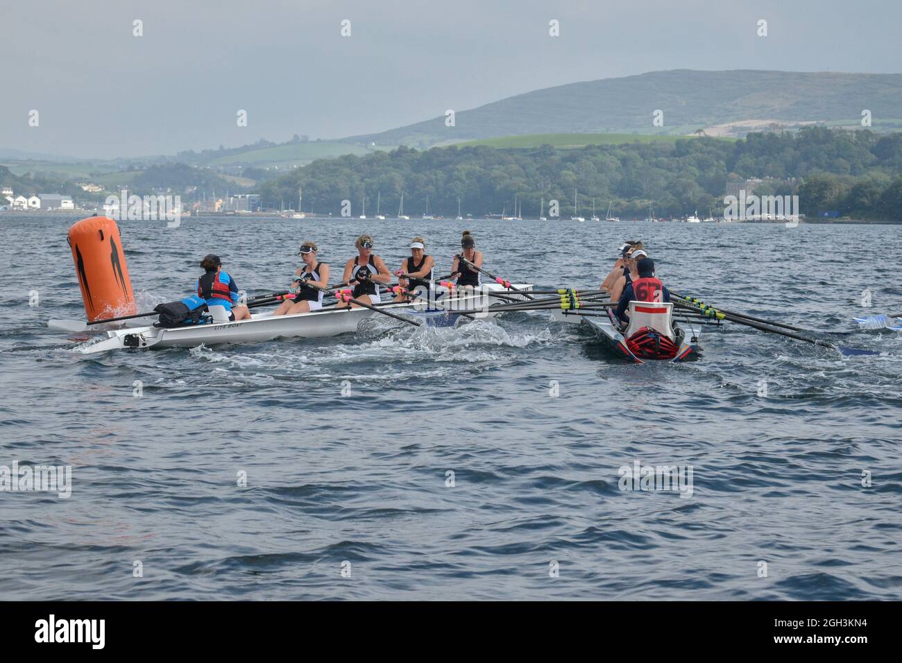 Bantry, West Cork, Irlande. 4 septembre 2021. Bantry Rowing Club a organisé ce week-end des championnats nationaux d'aviron en mer à Bantry. Crédit: Karlis Dzjamko/Alay Live News Banque D'Images