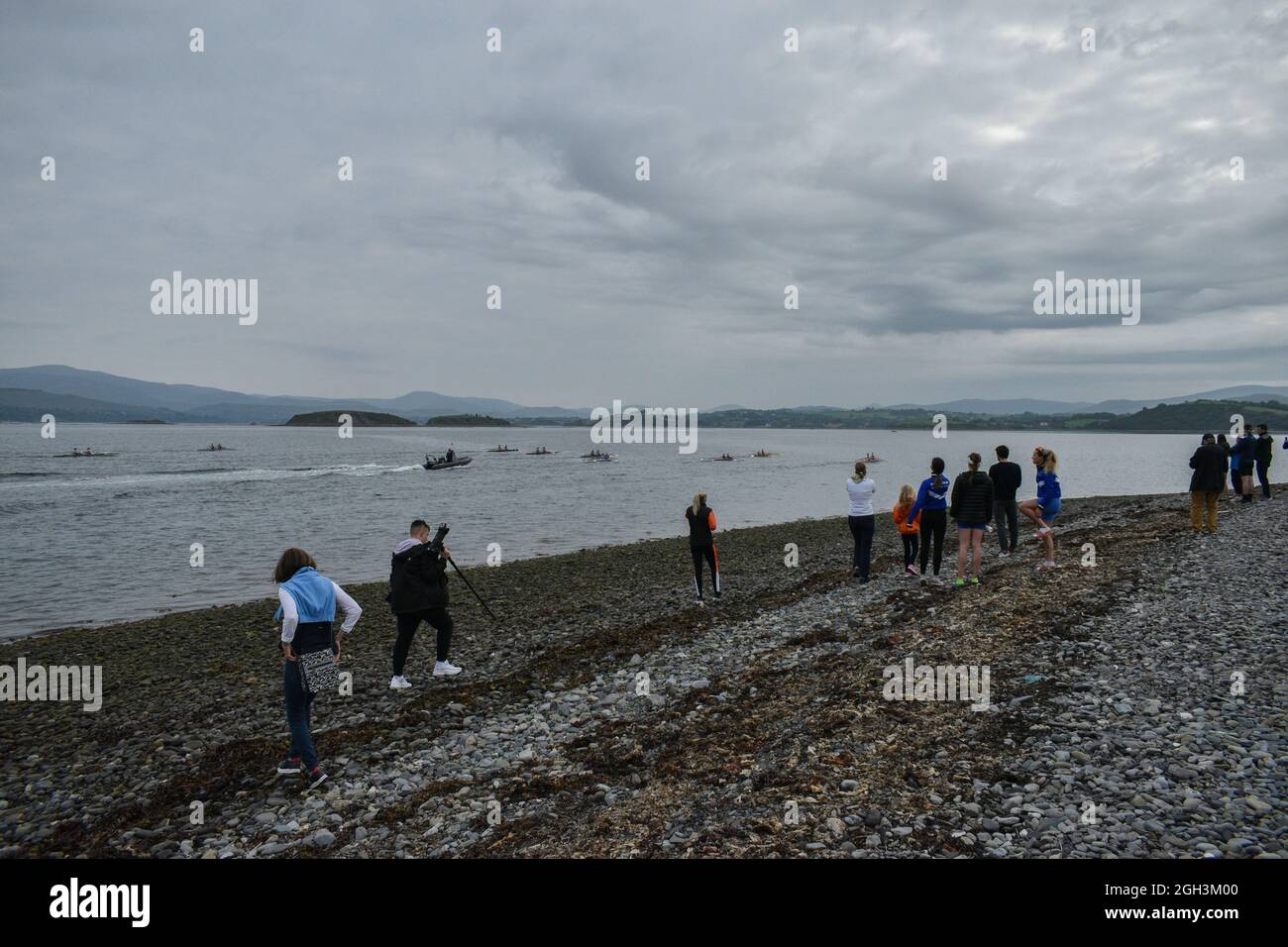 Bantry, West Cork, Irlande. 4 septembre 2021. Bantry Rowing Club a organisé ce week-end des championnats nationaux d'aviron en mer à Bantry. Crédit: Karlis Dzjamko/Alay Live News Banque D'Images