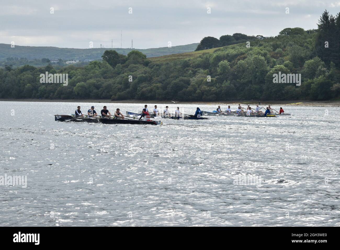 Bantry, West Cork, Irlande. 4 septembre 2021. Bantry Rowing Club a organisé ce week-end des championnats nationaux d'aviron en mer à Bantry. Crédit: Karlis Dzjamko/Alay Live News Banque D'Images