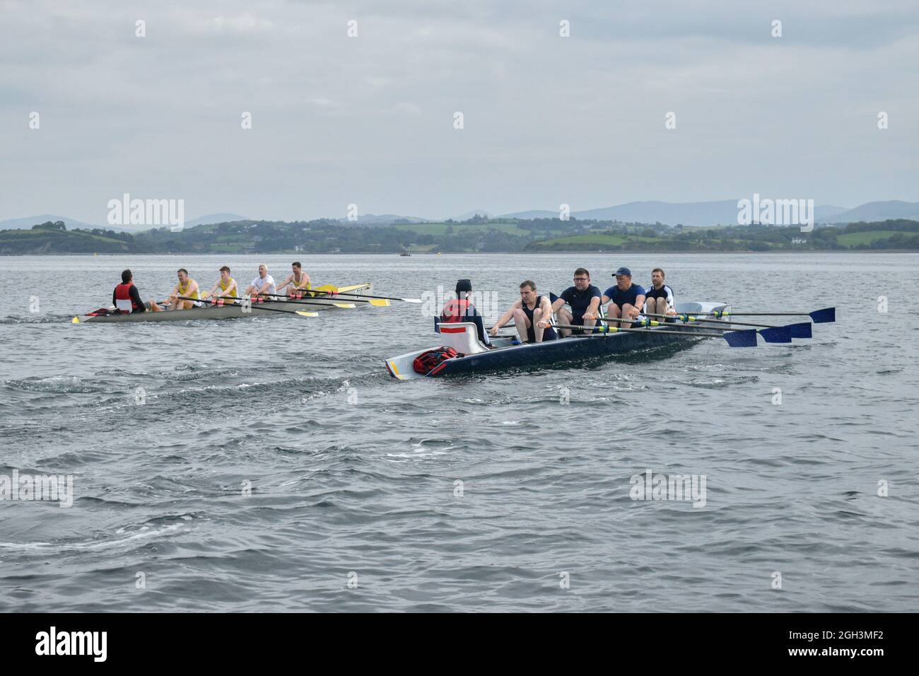 Bantry, West Cork, Irlande. 4 septembre 2021. Bantry Rowing Club a organisé ce week-end des championnats nationaux d'aviron en mer à Bantry. Crédit: Karlis Dzjamko/Alay Live News Banque D'Images