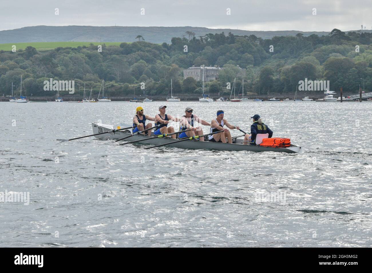 Bantry, West Cork, Irlande. 4 septembre 2021. Bantry Rowing Club a organisé ce week-end des championnats nationaux d'aviron en mer à Bantry. Crédit: Karlis Dzjamko/Alay Live News Banque D'Images