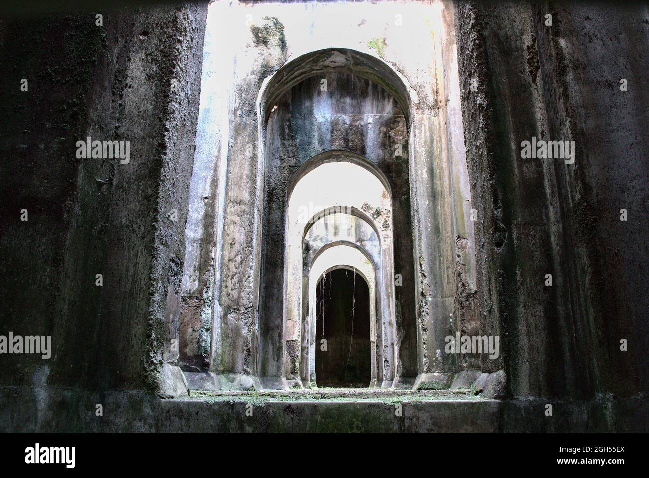Le Piscina mirabilis à Bacoli Naples Banque D'Images