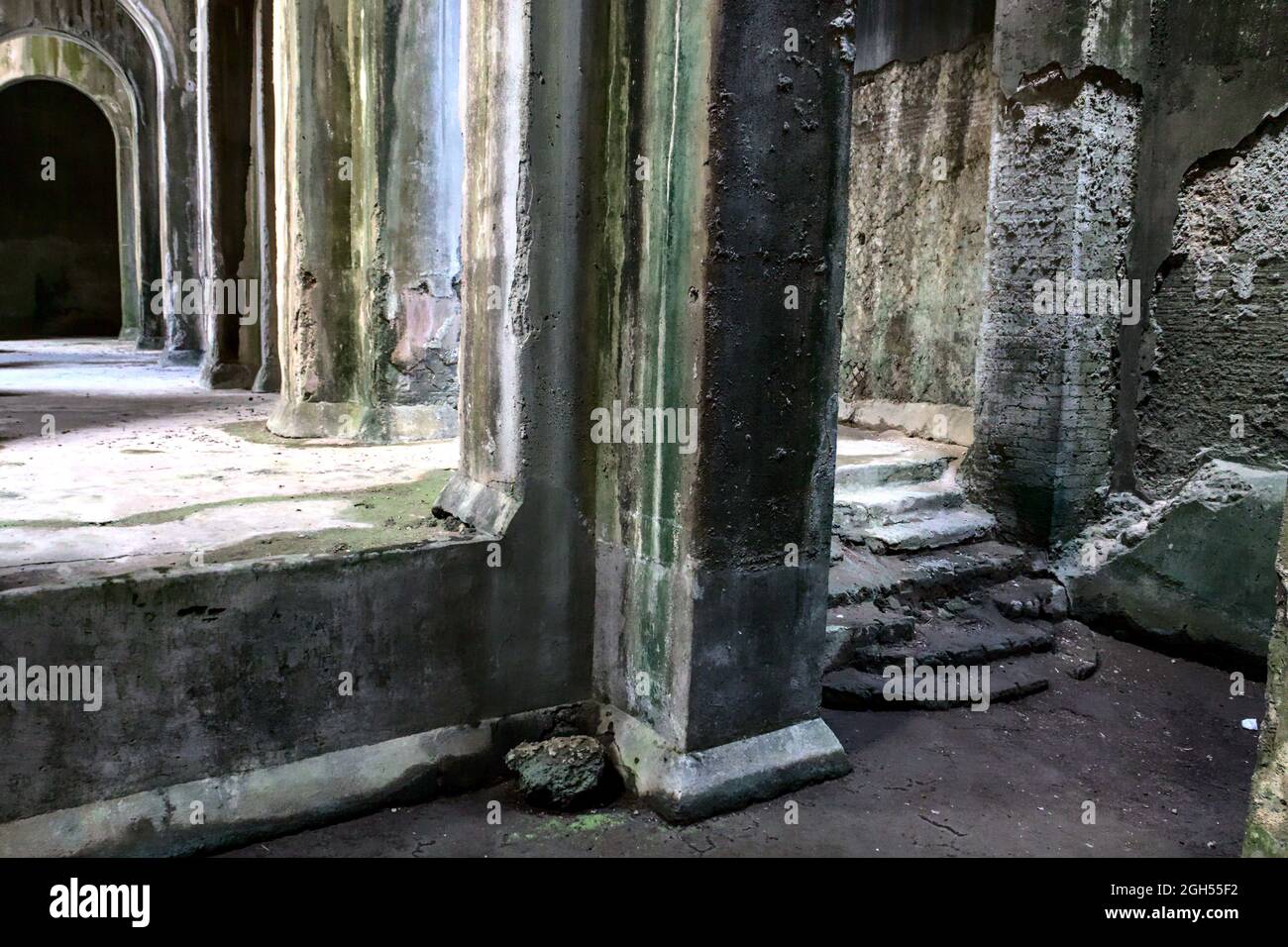 Le Piscina mirabilis à Bacoli Naples Banque D'Images