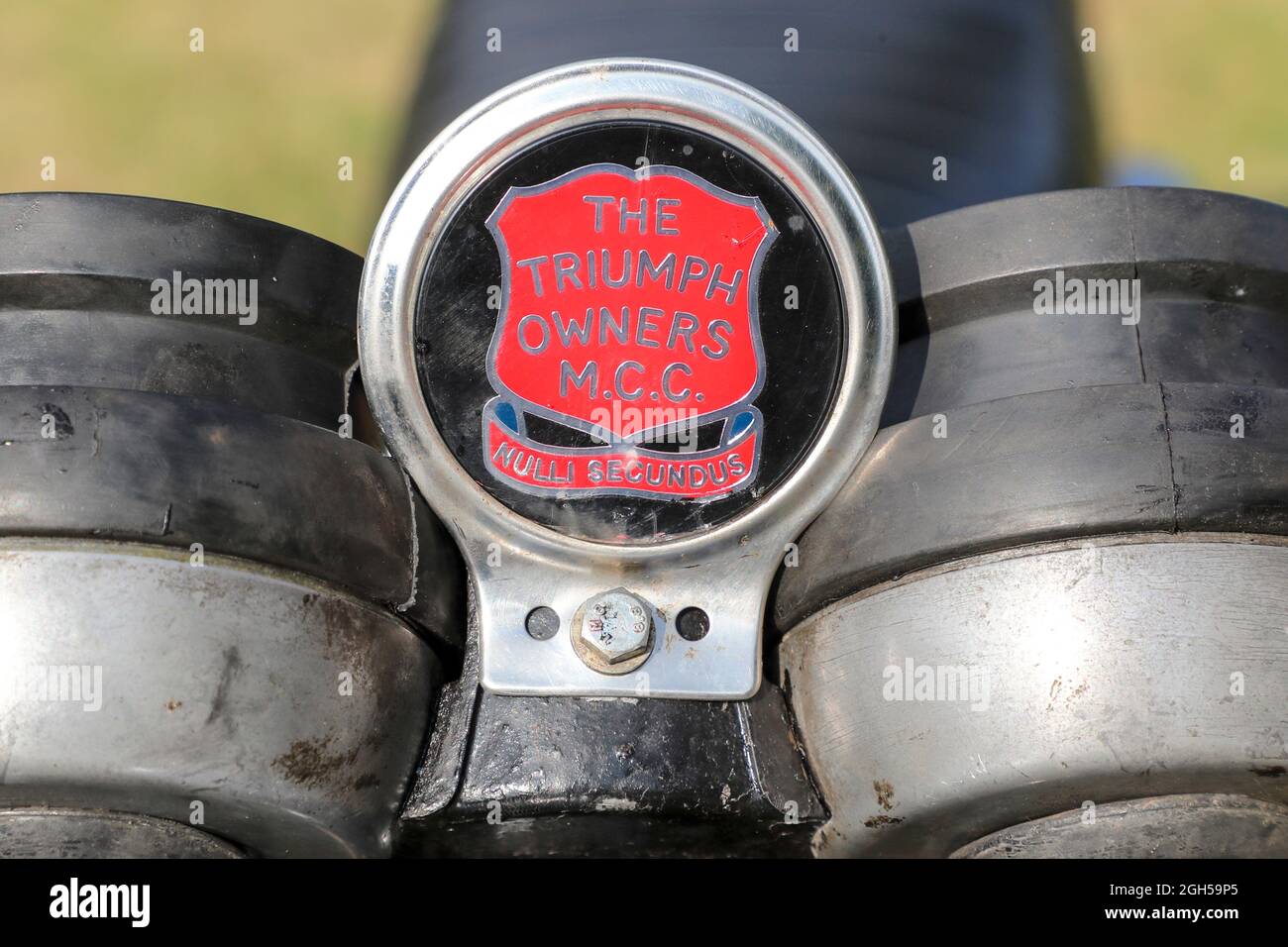 Ayr, Royaume-Uni. Le 05septembre 2021. Les membres du club de motos Ayr Vintage ont organisé une exposition de certaines des motos restaurées et détenues par les membres du club. Le club, qui compte plus de 80 membres, possède collectivement plus de 500 motos vintage et classiques. Crédit : Findlay/Alay Live News Banque D'Images