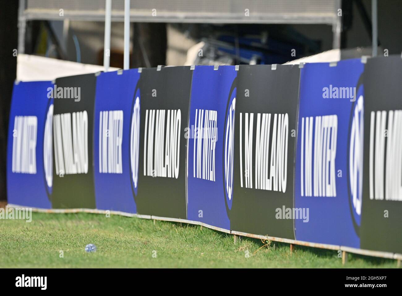 Sesto San Giovanni, Italie. Le 05septembre 2021. Inter logos pendant le match de la série A pour femmes entre le FC Internazionale et le SS Lazio au stade Breda à Sesto San Giovanni Milan, Italie crédit: SPP Sport Press photo. /Alamy Live News Banque D'Images