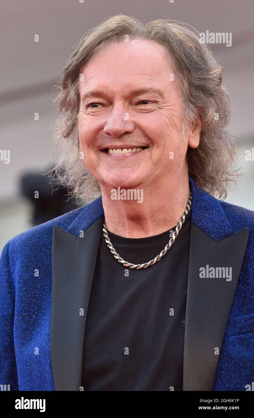 Venise, Italie. 04e septembre 2021. VENISE, ITALIE - SEPTEMBRE 04:Red Canzian, Beatrix Niederwieser assiste au tapis rouge du film 'Last Night in Soho' lors du 78e Festival International du film de Venise le 04 septembre 2021 à Venise, Italie. Credit: dpa/Alay Live News Banque D'Images